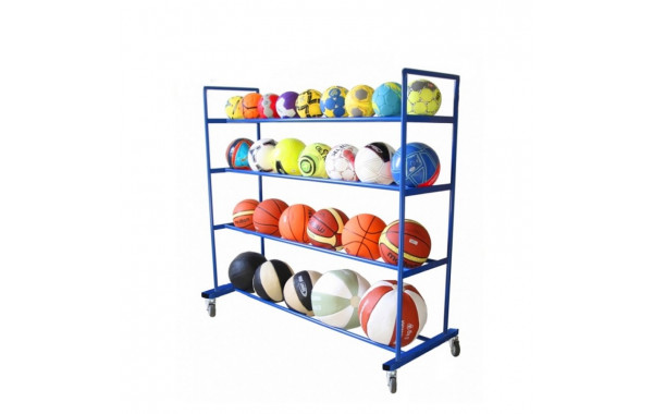 Тележка для мячей на колесиках (разборная) Dinamika ZSO-003505 600_380