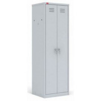 Шкаф металлический разборный 2-секционный для одежды СТ-АК 1860x600x500мм