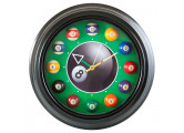 Часы настенные Weekend 12 шаров d30 см 40.130.12.0 черные, металл