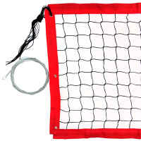 Сетка для пляжного волейбола 8,5х1м,нить 3,5мм ПП,яч.10см FS-PV-№15 черный