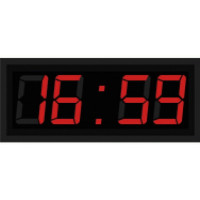 Часы-термометр со сменным режимом 84001