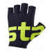 Перчатки для фитнеса Star Fit WG-102, черный/ярко-зеленый 75_75