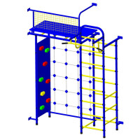 Детский спортивный комплекс Пионер 10С со скалодромом