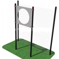 Мишень на стойках круглая для выполнения испытания Метание теннисного мяча в цель (дистанция 6 м) ФСИ 10912