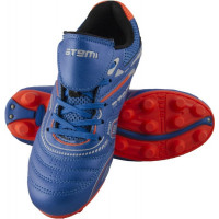 Бутсы футбольные Atemi SD300 MSR голубой\оранжевый
