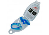 Комплект для плавания беруши и зажим для носа Sportex C33553-1 синие