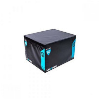 Плиометрический бокс Live Pro Soft Plyometric Box LP8151-XL 91,4x76,2x61 см, черный/синий