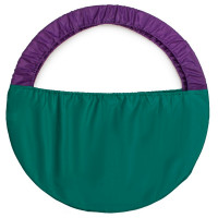 Сумка для обруча 10551 фиолетовый\зеленый