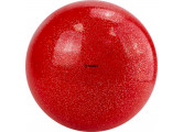 Мяч для художественной гимнастики d15см Torres ПВХ AGP-15-02 красный с блестками