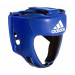 Шлем боксерский Adidas Hybrid 50 Head Guard adiH50HG синий 75_75