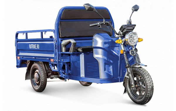 Грузовой электротрицикл RuTrike Мастер 1500 60V1000W 024452-2793 темно-синий матовый 600_380