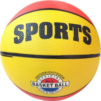 Мяч баскетбольный №5, (с принтом) Sportex B32222-3