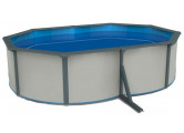 Морозоустойчивый бассейн Poolmagic White овальный 910x460x130 см Comfort