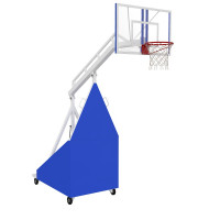 Стойка баскетбольная мобильная складная массовая Glav 01.104-1600 вынос 160 см