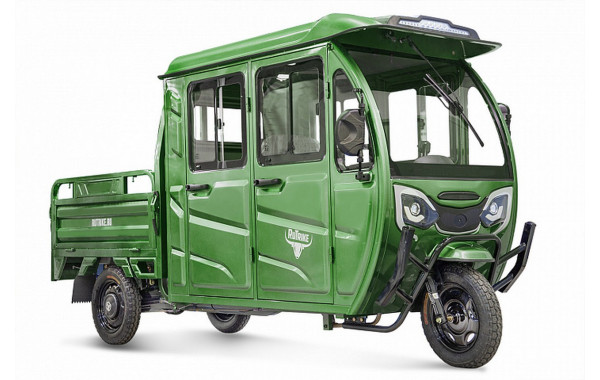 Грузовой электротрицикл RuTrike Рейс 1300 60V1200W 024458-2818 темно-зеленый 600_380