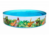 Детский надувной бассейн Bestway 55001 Fill 'N Fun Dinosaur (244х46)