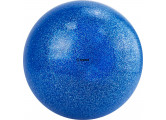 Мяч для художественной гимнастики d15см Torres ПВХ AGP-15-01 синий с блестками