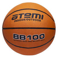 Баскетбольный мяч Atemi р. 3, резина, 8 панелей, BB100