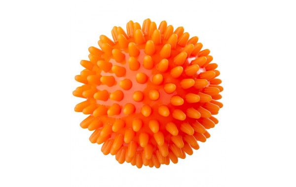 Мяч массажный d6 см BaseFit GB-601 оранжевый 600_380