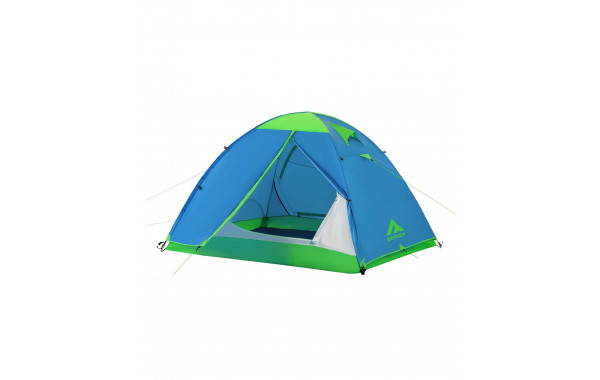 Палатка трехместная Berger Hiking Brio 3, голубой 600_380