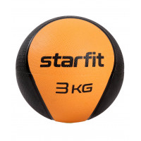Медбол высокой плотности 3 кг Star Fit GB-702 оранжевый