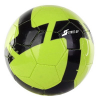Мяч футбольный для отдыха Start Up E5120 р.5 лайм черный
