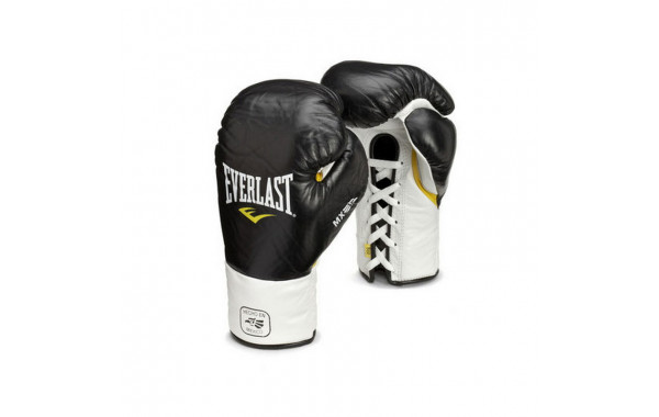 Перчатки боевые Everlast MX Pro Fight 181001 черный, 10 oz 600_380