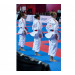 Кимоно для карате подростковое Adidas K999 Shori Karate Uniform Kata WKF белое с черным логотипом 75_75