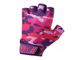Перчатки для фитнеса Star Fit WG-101, розовый камуфляж