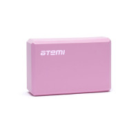 Блок для йоги Atemi 22,5х14,5х7,5 см AYB01P розовый