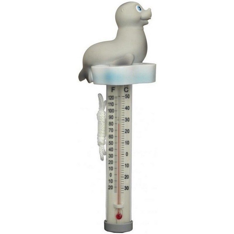 Термометр-игрушка для измерения температуры воды в бассейне (K265DIS/6P) Kokido Тюлененок AQ12177 800_800