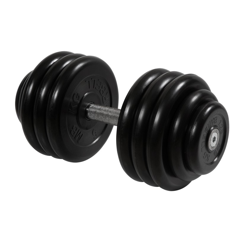 Гантель Профи с вращающейся ручкой, 38,5 кг MB Barbell MB-FdbM-B38,5 800_800