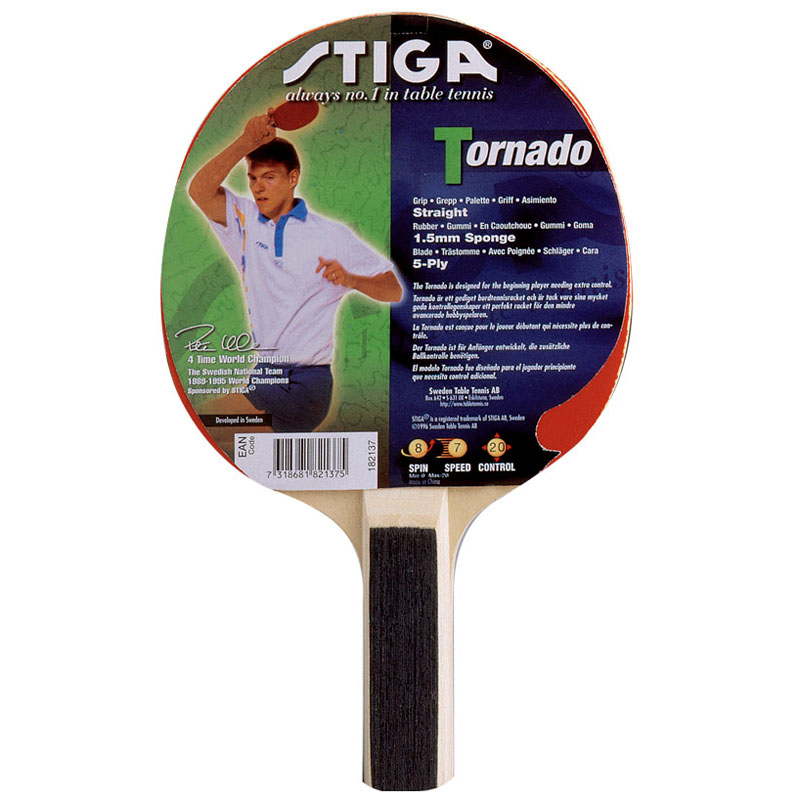 Ракетка для настольного тенниса Stiga Tornado 182137 одобренная ITTF 800_800