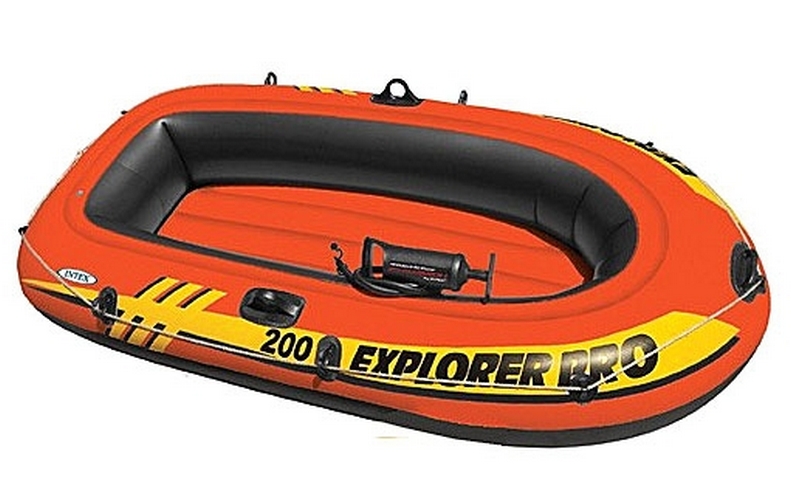 Надувная лодка Intex Explorer Pro 200 (до 120кг) 58356, уп.3 791_500
