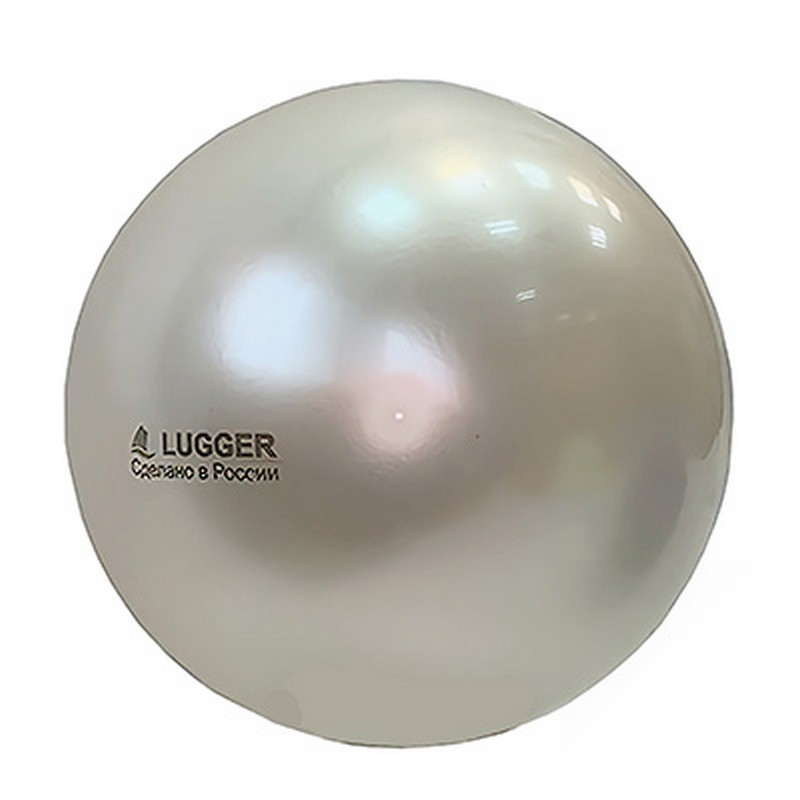 Мяч для художественной гимнастики однотонный d15см жемчужный 800_800