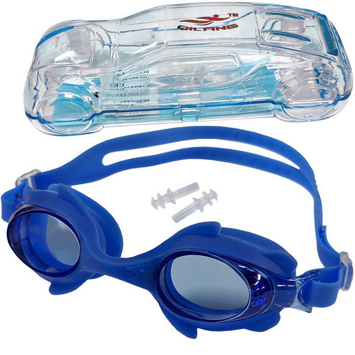 Очки для плавания Sportex детские (синие) B31570 700_700