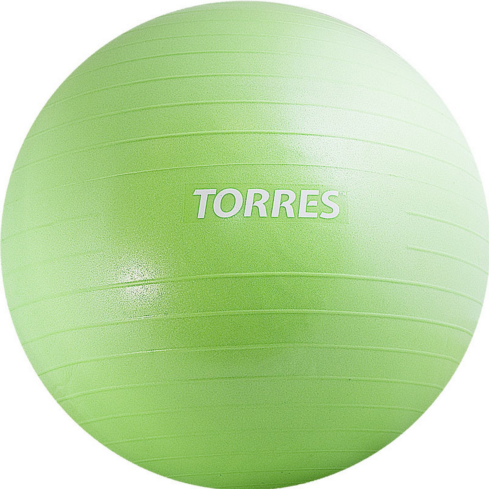 Мяч гимнастический d75 см Torres с насосом AL121175GR зеленый 2000_2000