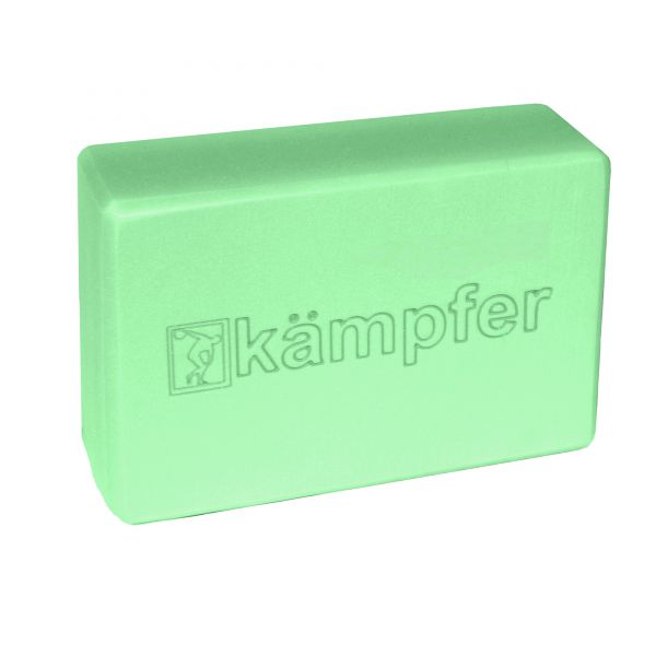 Комбо-набор для йоги Kampfer Combo Green (зеленый/черный) 19197 600_600
