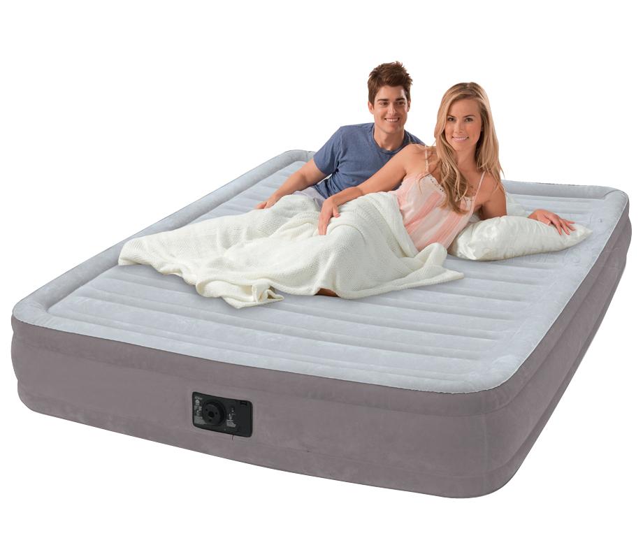 Надувная кровать Intex Comfort-Plush 137х191х33см, встроенный насос 220V 67768 920_800