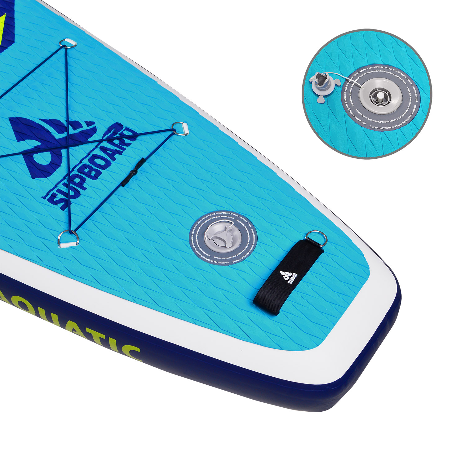 Сапборд Alpha Caprice WX-1200 COMFORT Aquatic blue 12,6D 1500_1500