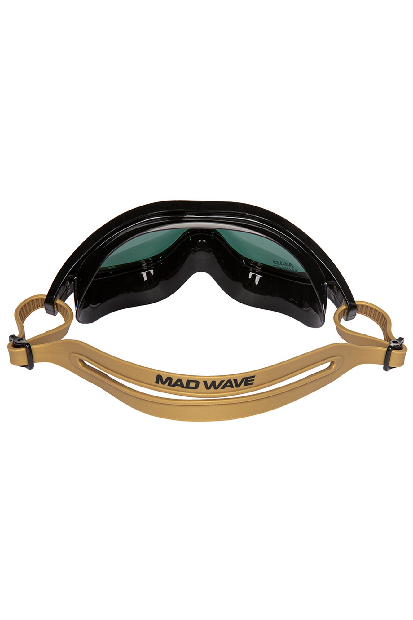 Маска для плавания Mad Wave Shade mirror M0464 04 0 04W Черный 1333_2000