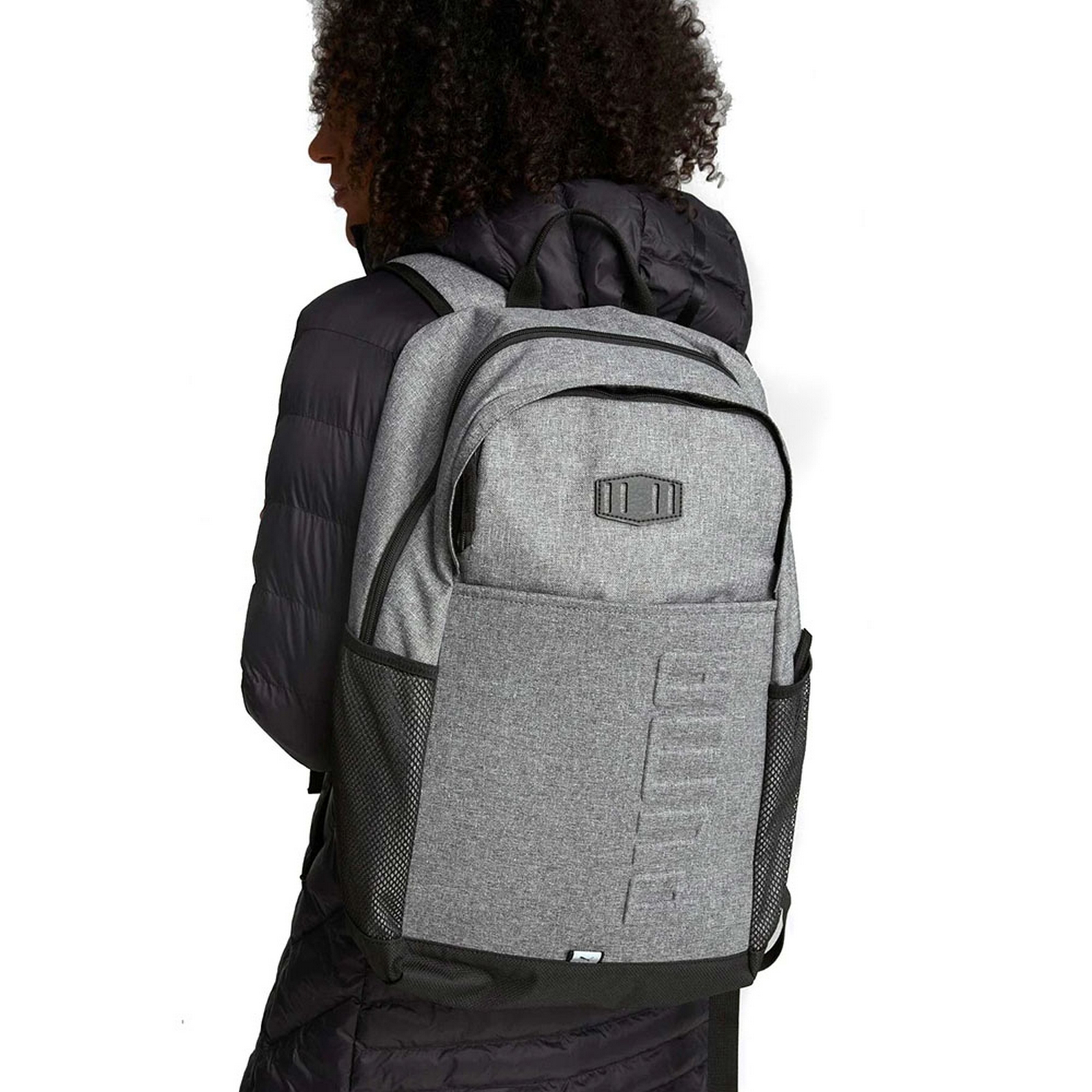 Рюкзак спортивный S Backpack, полиэстер Puma 07922202 серый 1600_1600