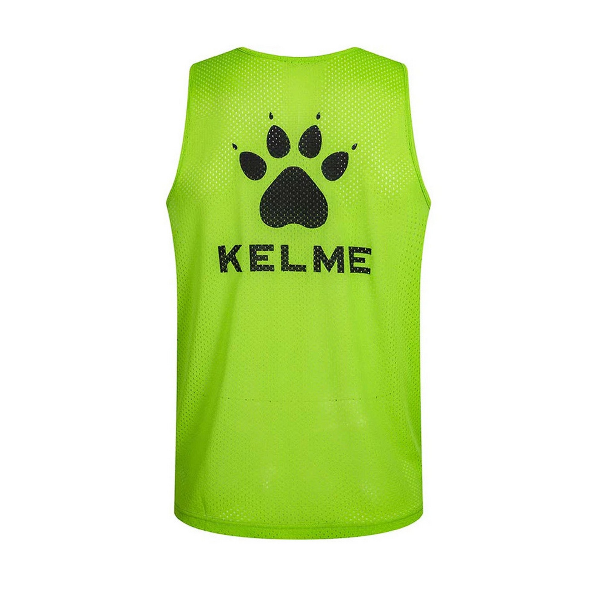 Манишка тренировочная Kelme р.L, полиэстер 8051BX1001-933-L лайм 2000_2000