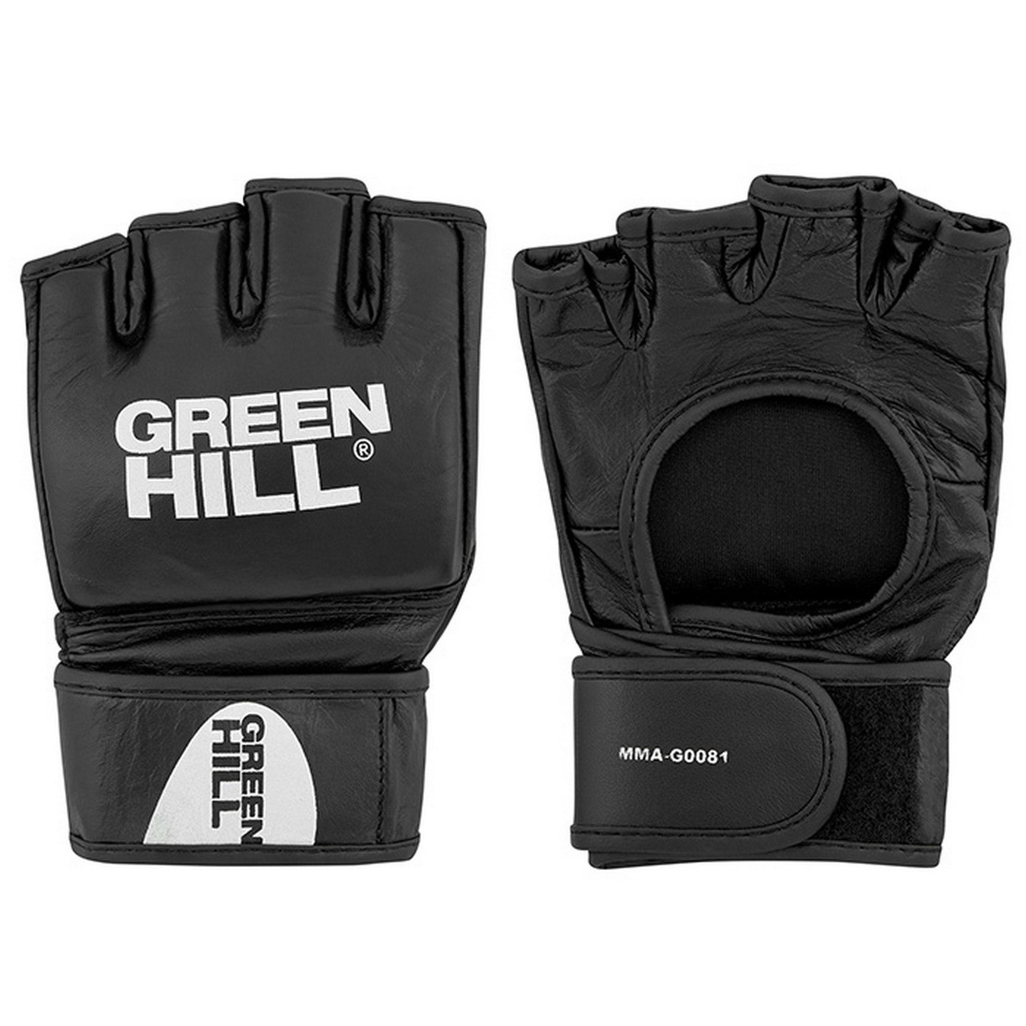 Перчатки MMA Green Hill MMA-G0081 черный 2000_2000