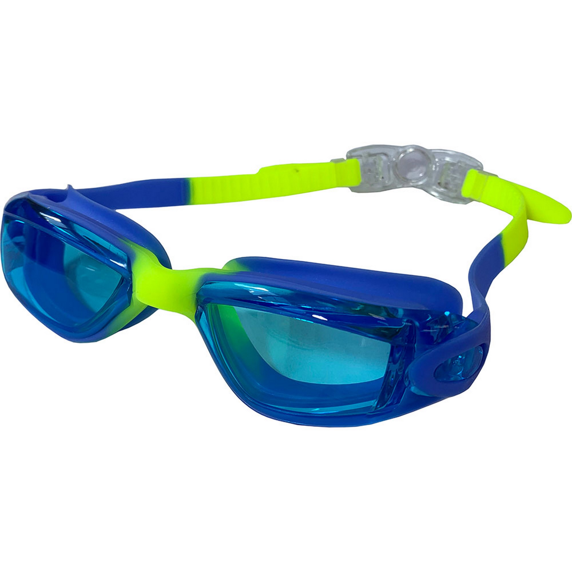 Очки для плавания Sportex взрослые E38884-2 сине\желтый 2000_2000