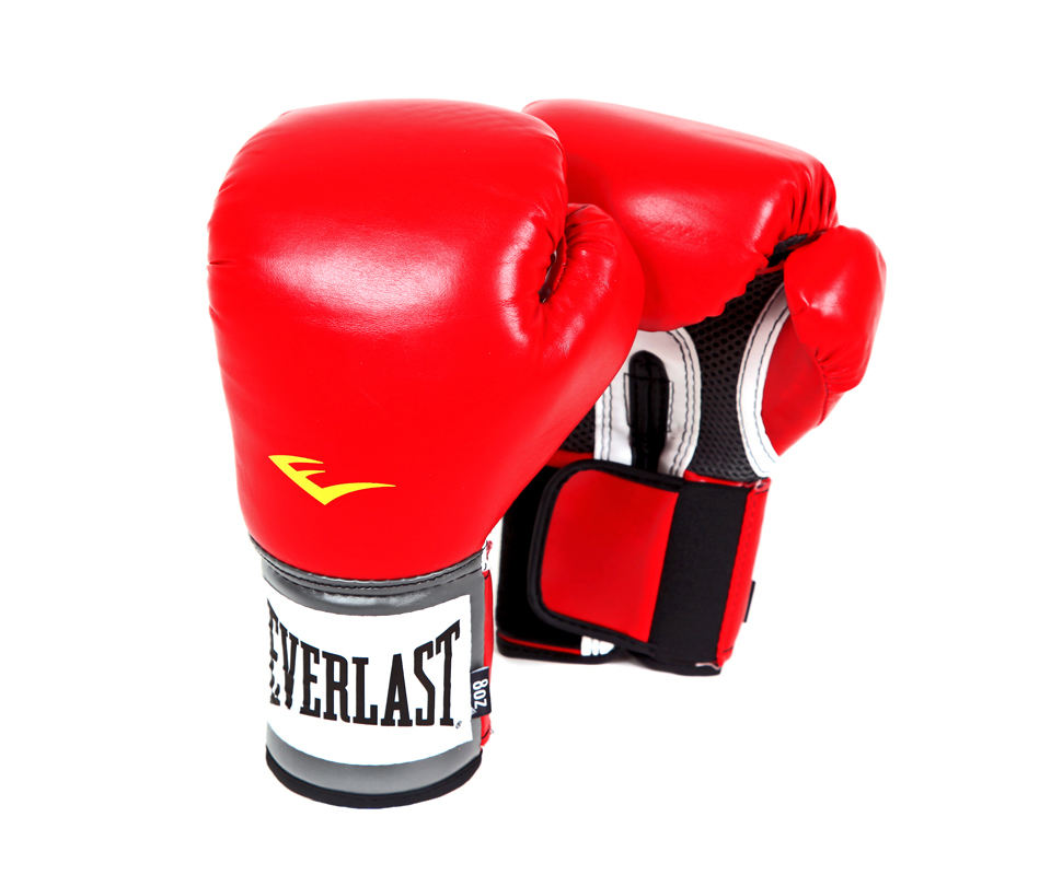 Перчатки тренировочные Everlast PU Pro Style Anti-MB 2108YU Youth красный 960_800