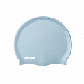 Шапочка для плавания Atemi silicone cap Light blue TSC1LBE голубой 120_120