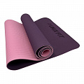 Коврик для йоги и фитнеса  двусторонний, 180х61х0,6см UnixFit YMU6MMVT фиолетовый 120_120