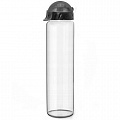 Бутылка для воды LIFESTYLE со шнурком, 500 ml., straight, прозрачный КК0158 120_120