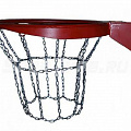 Сетка баскетбольная из цепей, антивандальная, металлическая ПрофСетка 9090-12 шт. 120_120